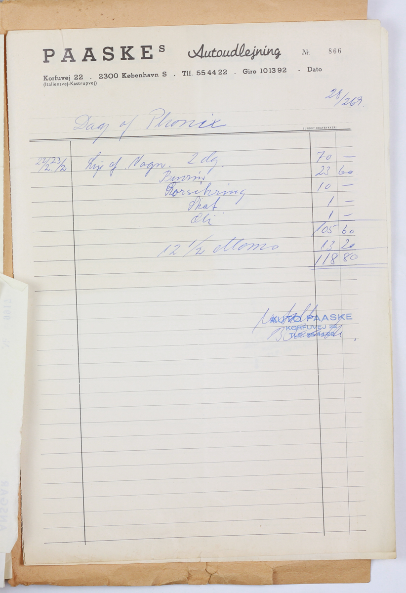 Kontrakter II DOP regninger (100)