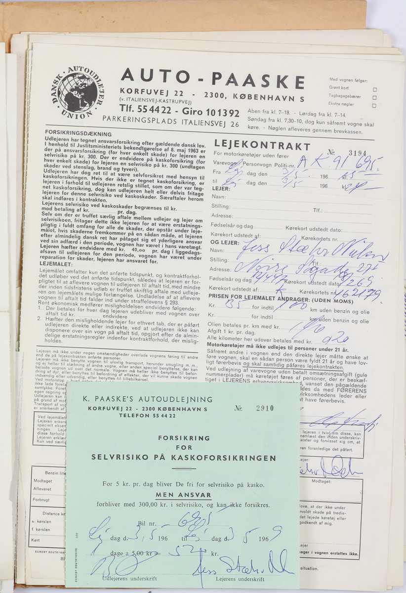 Kontrakter II DOP regninger (54)