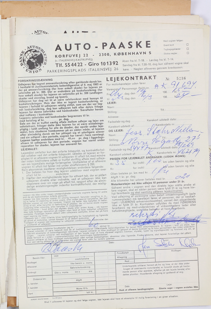 Kontrakter II DOP regninger (58)