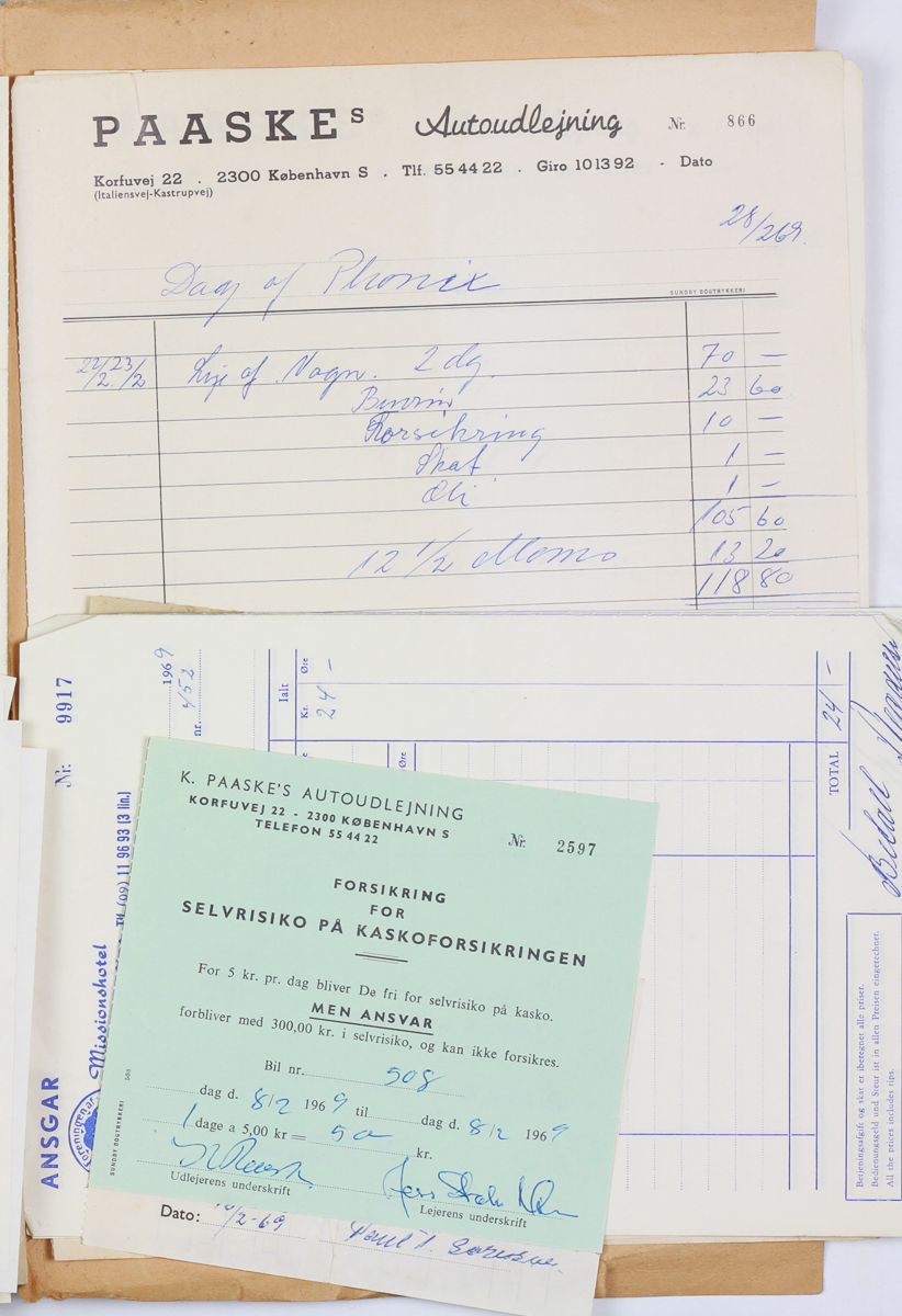 Kontrakter II DOP regninger (93)