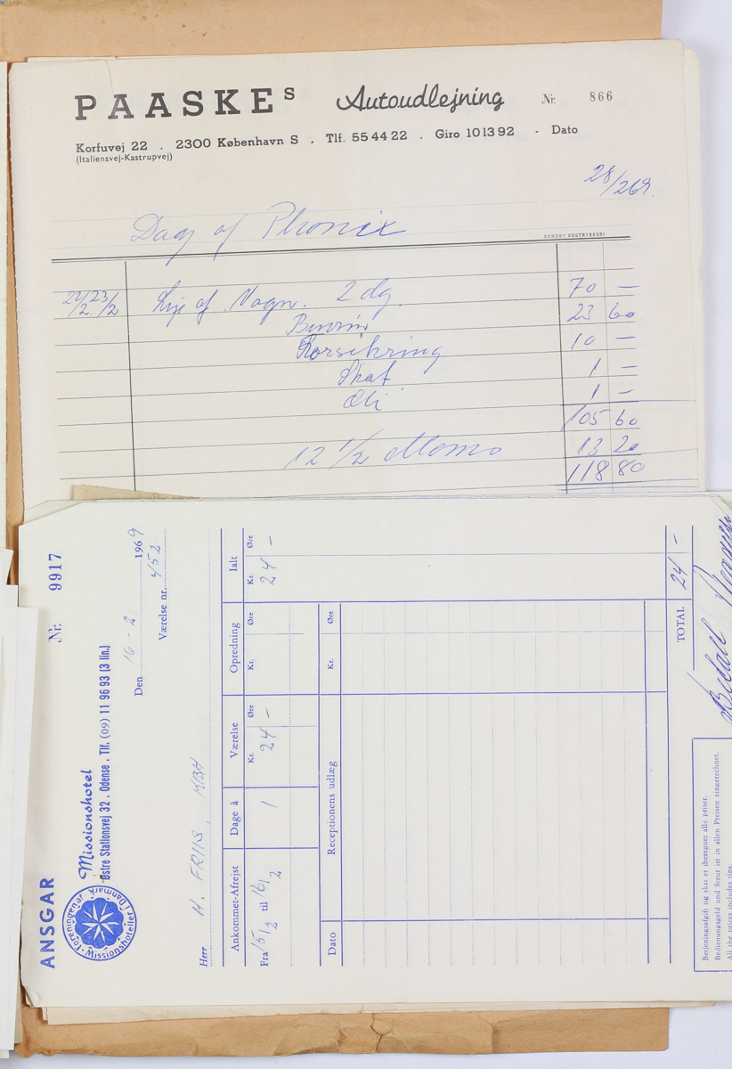 Kontrakter II DOP regninger (95)