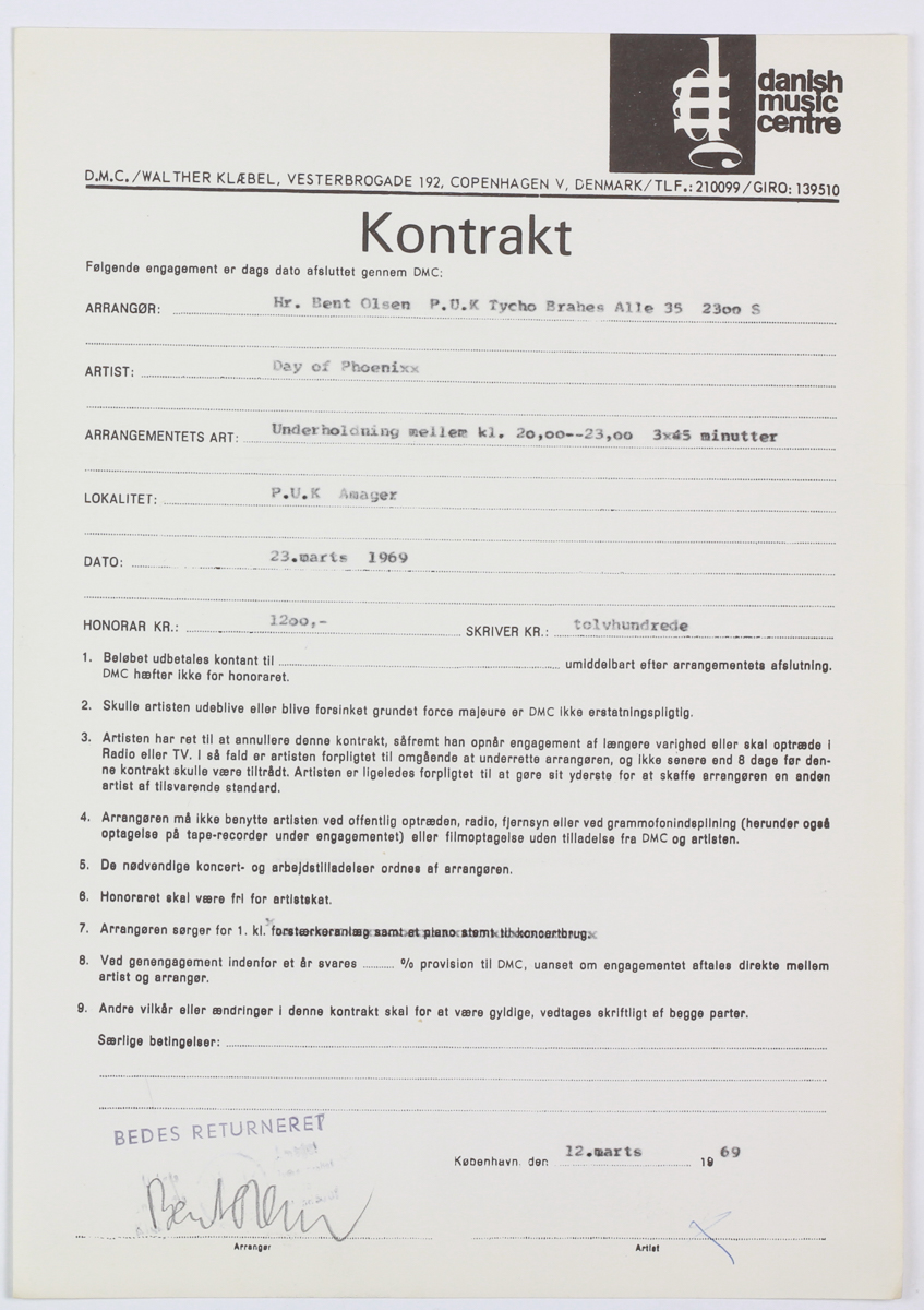 Kontrakter I DOP (15)