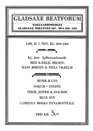 GBF 1970-11-07 flyer