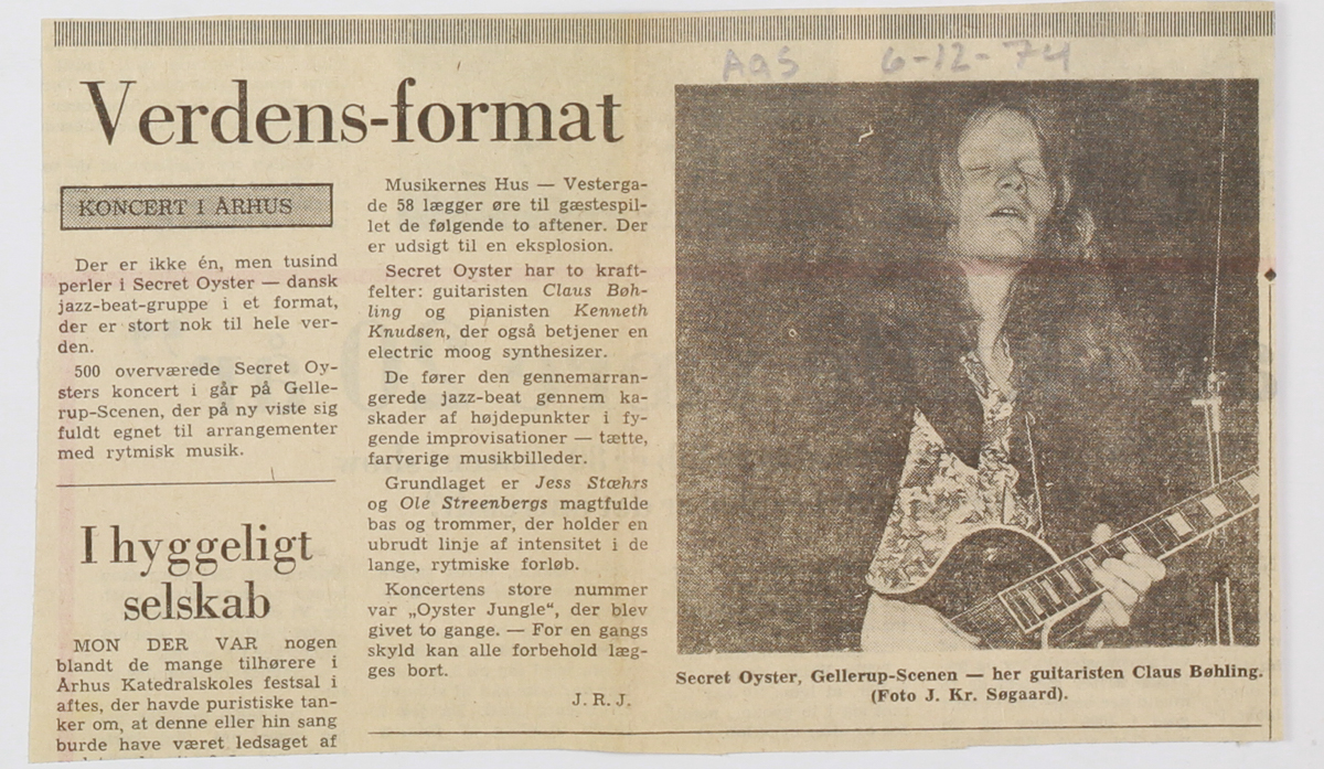 Udklip 1974-12-06